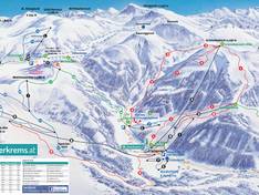 Mappa delle piste Innerkrems - Kremsbrücke (Krems in Kärnten)