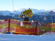 Cannone da neve Flachauwinkl con rete di sicurezza