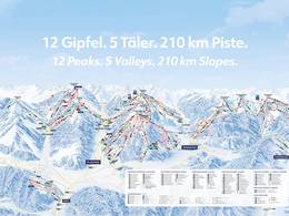 Mappa delle piste Snow Space Salzburg - Flachau/Wagrain/St. Johann-Alpendorf