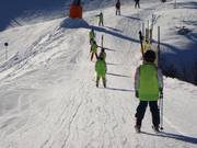 Scuola di sci presso lo Spieljoch