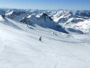 Pista rossa al Gletscher Jet