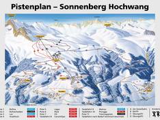 Mappa delle piste Hochwang - Goldgruben