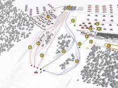 Mappa delle piste Terraski Park - Shava