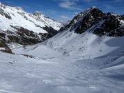 Itinerario sciistico Wilde Grub'n alla stazione a valle