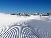 Preparazione perfetta delle piste al Flumserberg