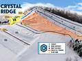 Mappa delle piste Crystal Ridge