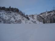 Pista facile nel comprensorio sciistico Naspa Ski Garden