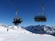 Valandrea-Vetta - 4pers.| Seggiovia ad alta velocità (ad agganciamento automatico) con cupole di protezione