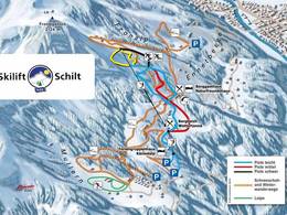 Mappa delle piste Schilt - Mollis