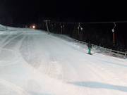 Sciare in notturna