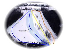 Mappa delle piste Wissen