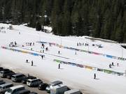 Area di esercitazione con tappeto mobile presso Bunderishka Polyana