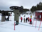 C. Ounashissi Ounasvaara - Skilift con T-bar/ancora