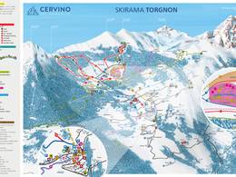 Mappa delle piste Torgnon