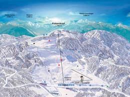Mappa delle piste Katzenkopf - Leutasch