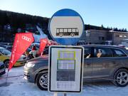 Ampia rete di skibus a Spindlermühle