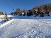 Pista presso la stazione intermedia Planai