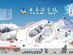 Mappa delle piste Yunju - Fangshan