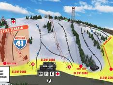Mappa delle piste Little Switzerland