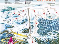 Mappa delle piste Frauenalpe - Murau