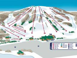 Mappa delle piste Bittersweet