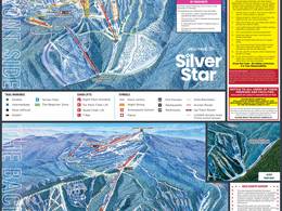 Mappa delle piste SilverStar