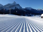 Discesa per famiglie appena preparata