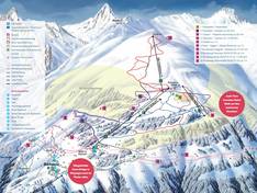 Mappa delle piste Bellwald