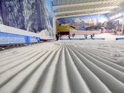 Preparazione perfetta delle piste nella ski hall The Snow Centre