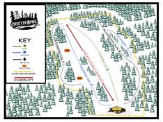 Mappa delle piste Chester Bowl