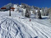 Neve fresca sotto la Strassalmbahn