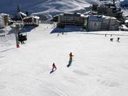 Area principianti presso la Startbahn (seggiovia e tappeto magico)