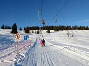 Stroblerlift - Skilift con T-bar/ancora