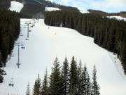 Vista sulla pista Lower North Axe