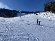 Discesa Holzer verso la seggiovia Preunegg-Jet sulla Reiteralm