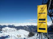 Le Grand Couloir - la discesa più ripida del comprensorio sciistico Les 3 Vallées