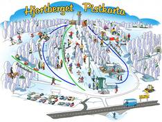 Mappa delle piste Hjortberget - Oskarshamn
