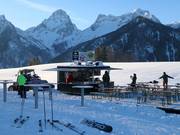 Chiosco alla discesa a valle