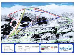 Mappa delle piste Harpefossen