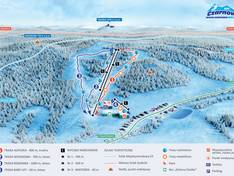 Mappa delle piste Czarnów - Kamienna Góra