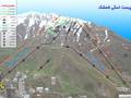 Mappa delle piste Shemshak