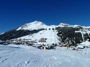 Vista su Lech con Schlegelkopf