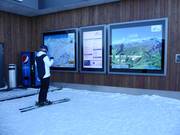 Tabellone informativo alla stazione a monte della MK Maiskogelbahn