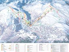 Mappa delle piste Strandafjellet