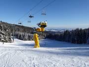 Cannoni da neve ad alte prestazioni nell’area sciistica Mönichkirchen/Mariensee