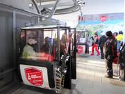 Durante la salita sulla cabinovia è presente il personale