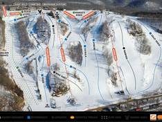 Mappa delle piste Chestnut Mountain