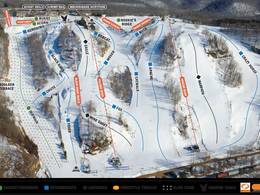 Mappa delle piste Chestnut Mountain