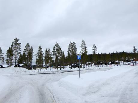 Svezia Settentrionale: Accesso nei comprensori sciistici e parcheggio – Accesso, parcheggi Idre Himmelfjäll