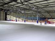 Vista dall’area principianti verso la pista principale